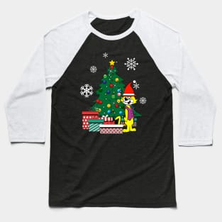 Top Cat Around The Christmas Tree Baseball T-Shirt